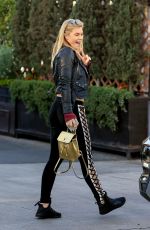 SAMANTHA HOOPES at Il Pastaio in Beverly Hills 12/22/2017