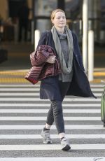 SAMANTHA SLOYAN at Los Angeles International Airport 12/09/2017