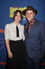SARA BAREILLES at Spongebob Squarepants Opening Night on Broadway in New York 12/04/2017