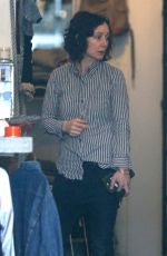 SARA GILBERT Out Shopping in Hollywood 12/22/2017