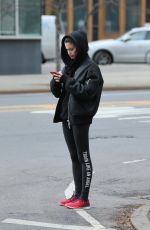 SARA SAMPAIO Leaves Dogpound Gym in New York 12/19/2017