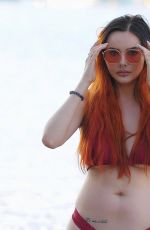 SARAH GOODHART in Bikini at a Beach in Tenerife 12/19/2017
