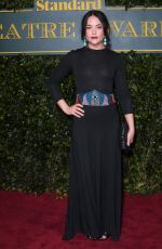 SARAH GREENE at London Evening Standard Theatre Awards in London 12/03/2017