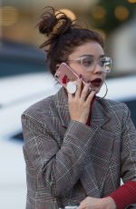 SARAH HYLAND Out Shopping in Los Angeles 12/04/2017