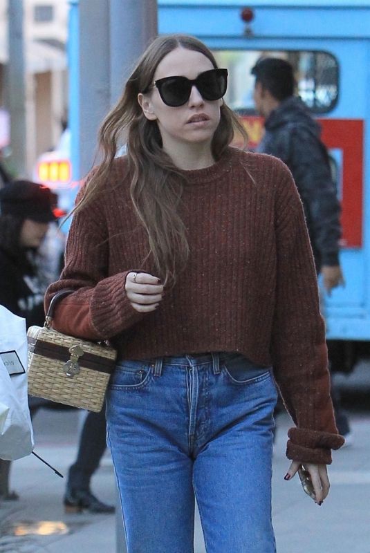 SARAH SUTHERLAND Out Shopping in Beverly Hills 12/20/2017