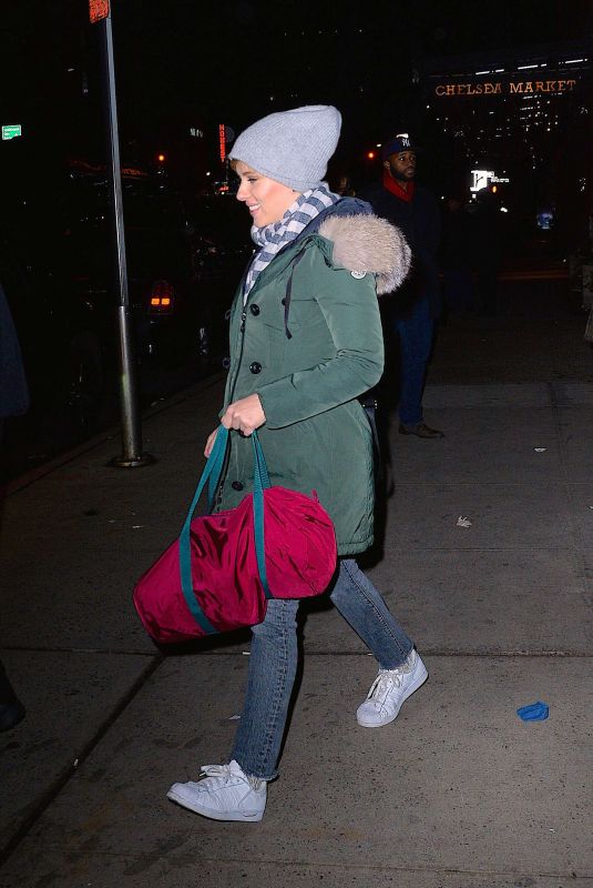 SCARLETT JOHANSSON at SNL Afterparty at Buddakan Restaurant in New York 12/17/2017