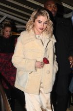 SELENA GOMEZ at Chiltern Firehouse in London 12/04/2017