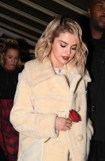 SELENA GOMEZ at Chiltern Firehouse in London 12/04/2017