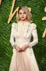 SELENA GOMEZ at Fashion Awards 2017 in London 12/04/2017