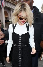 SELENA GOMEZ Heading to BBC Radio in London 12/04/2017