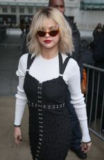 SELENA GOMEZ Heading to BBC Radio in London 12/04/2017