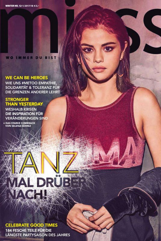SELENA GOMEZ in Miss Magazine, Winter 2017/2018
