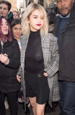 SELENA GOMEZ Leaves Capital Radio in London 12/04/2017