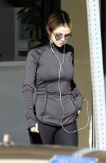 SELENA GOMEZ Leaves Pilates Class in Los Angeles 12/19/2017