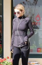 SELENA GOMEZ Leaves Pilates Class in Los Angeles 12/19/2017