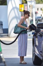 SELMA BLAIR at a Gas Station in Los Angeles 12/17/2017