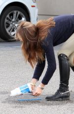 SELMA BLAIR at a Gas Station in Los Angeles 12/23/2017