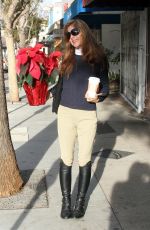SELMA BLAIR at a Gas Station in Los Angeles 12/23/2017