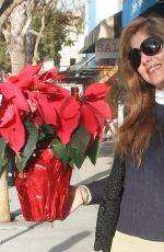 SELMA BLAIR at a Gas Station in Los Angeles 12/23/2017