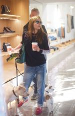 SELMA BLAIR Out Shopping in Los Angeles 12/21/2017