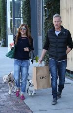 SELMA BLAIR Out Shopping in Los Angeles 12/21/2017