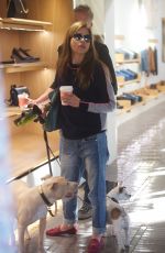 SELMA BLAIR Out Shopping in Los Angeles 12/21/2017