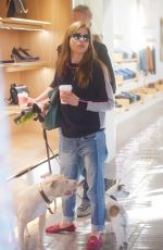 SELMA BLAIR Out Shopping in Los Angeles 12/21/2017