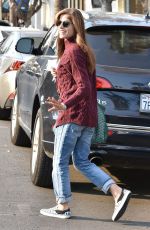 SELMA BLAIR Out with Her Dogs in Studio City 12/16/2017
