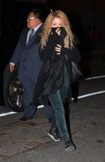 SHAKIRA Arrives at Hunt & Fish Club in New York 12/26/2017