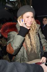 SHAKIRA at JFK Airport in New York 12/28/2017