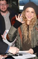 SHAKIRA at JFK Airport in New York 12/28/2017