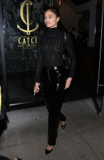 SHANINA SHAIK Leaves Catch LA in West Hollywood 12/21/2017