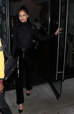 SHANINA SHAIK Leaves Catch LA in West Hollywood 12/21/2017