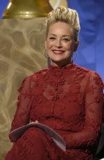 SHARON STONE at 75th Annual Golden Globe Awards Nomination Announcement in Beverly Hills 12/11/2017