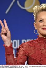 SHARON STONE at 75th Annual Golden Globe Awards Nomination Announcement in Beverly Hills 12/11/2017