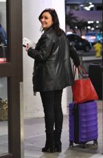 SHIRLEY BALLAS at LAX Airport in Los Angeles 12/18/2017