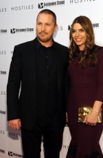 SIBI BLAZIC at Hostiles Screening in New York 12/18/2017