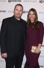 SIBI BLAZIC at Hostiles Screening in New York 12/18/2017