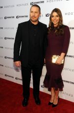 SIBI BLAZIC at Hostiles Screening in New York 12/18/2017