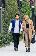 SIENNA MILLER and Jake Hoffman Out in New York 11/29/2017