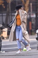 SIENNA MILLER Out and About in New York 12/03/2017