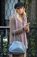 SIENNA MILLER Out and About in New York 12/11/2017