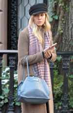 SIENNA MILLER Out and About in New York 12/11/2017