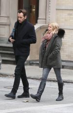SIENNA MILLER Out for Lunch with a Friend in New York 12/15/2017