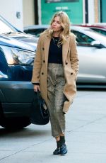 SIENNA MILLER Out in New York 11/29/2017