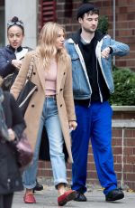 SIENNA MILLER Out in New York 12/05/2017