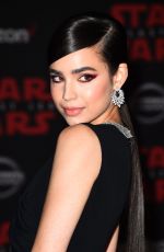 SOFIA CARSON at Star Wars: The Last Jedi Premiere in Los Angeles 12/09/2017