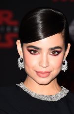 SOFIA CARSON at Star Wars: The Last Jedi Premiere in Los Angeles 12/09/2017