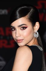 SOFIA CARSON at Star Wars: The Last Jedi Premiere in Los Angeles 12/09/2017