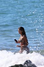 SOFIA JAMORA in Bikini on the Beach in Maui 12/24/2017